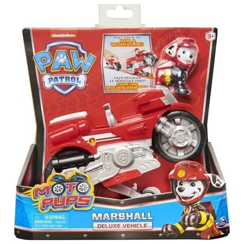 Paw Patrol  Marshall Deluxe Vehicle  Moto Pups A Friccion