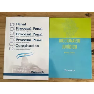 Pack Diccionario Jurídico + Penal X4. Promo Nuevos!