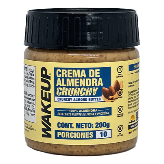 Crema Almendra Crunchy Wakeup - g a $120