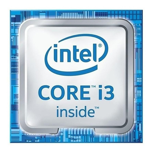Procesador gamer Intel Core i3-6100 BX80662I36100  de 2 núcleos y  3.7GHz de frecuencia con gráfica integrada