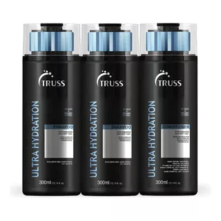 Kit Truss Ultra Hydration 2 Shampoo + 1 Condicionador