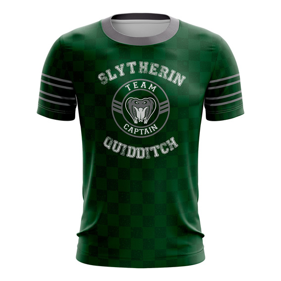 Playera Sublimada Infantil Slytherin Quidditch