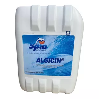 Algicin De 20 Lts Spin Bactericida Y Algicida Para Albercas