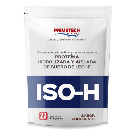Proteína Hidrolizada Y Aislada Iso-h Sabor Chocolate 23 Serv