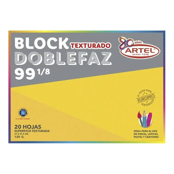 Block Medium Doble Faz 99 1/8 Artel