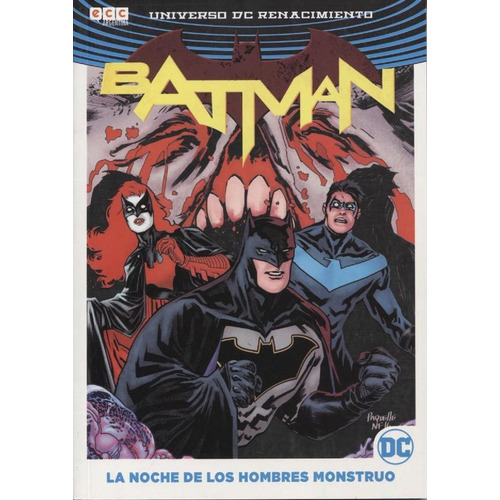 Batman: La Noche De Los Hombres Monstruo - Dc - Comic