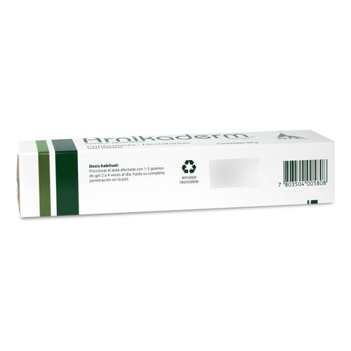  Arnikaderm Arnica 10% Gel Tópico 50 Gr - Hematoma Contusión