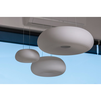 Colgante Led Auster Blanco 23w Dimerizable 28cm Regulable Vk