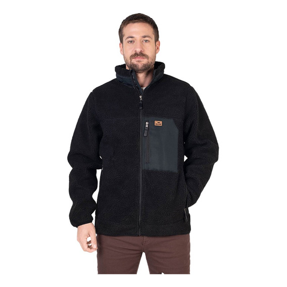 Chaqueta Sherpa Hombre Térmica Brüggen Lenga® Cierres Ykk®