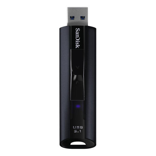 Memoria USB SanDisk Extreme Pro SDCZ880-128G-G46 128GB 3.1 Gen 1 Lisa negro