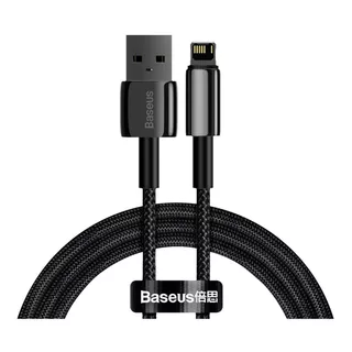 Cabo Usb / Lightning Baseus 2.4a Turbo Para iPhone E iPad 1m