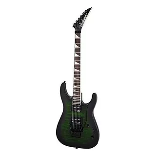 Guitarra Elétrica Jackson Js Series Dinky Arch Top Js32q Dka De  Choupo 2020 Transparent Green Burst Brilhante Com Diapasão De Amaranto