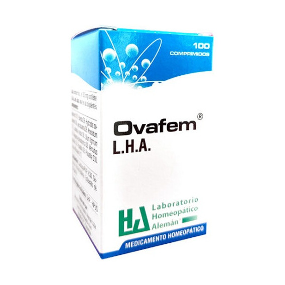 Ovafem - Tabletas X100 - Lha - Unidad a $873