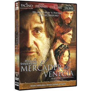 El Mercader De Venecia Al Pacino Pelicula Dvd