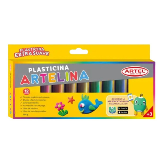 Estuche Plasticina Artelina Artel - Ofieduc