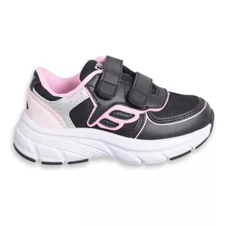 Zapatillas Nena Footy Top708a Deportivas Doble Velcro Cómoda