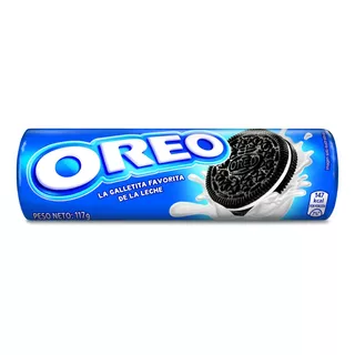 Galletita Oreo Clásicas De Vainilla Sin Sal 117 g