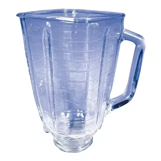 Vaso Oster  De  Vidrio Clásico, Cuadrado, Conveniente