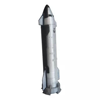 Modelo Mini Starship Spacex ( 1:285 ) - Altura 17,5 Cm