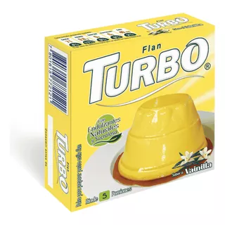 Turbo Flan De Vainilla Sin Gluten 50 G