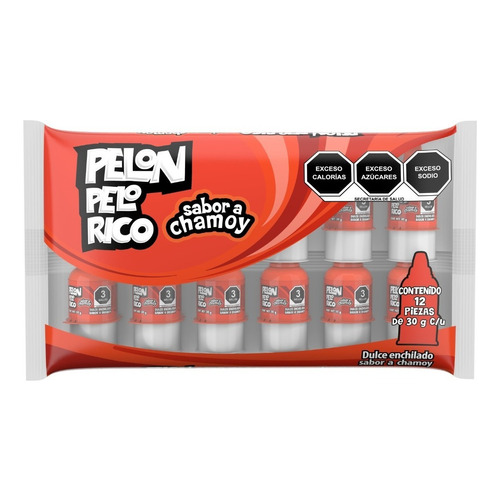 Pelon Pelorico Chamoy 12pzs