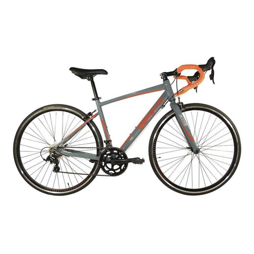 Bicicleta ruta Benotto Ruta 590 R700 46.5cm 14v cambios Microshift y MicroShift R8 color gris/naranja