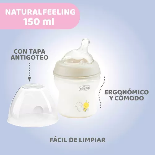 Biberón Philips Avent Natural Deco Anticólico 4oz Scf810/00 Color Blanco