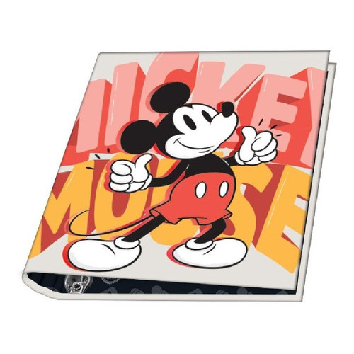 Carpeta Mickey Mouse Mooving Escolar 3x40