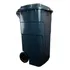 Contenedor Tacho De Basura Residuos Con Ruedas 180 Lts Color Gris oscuro