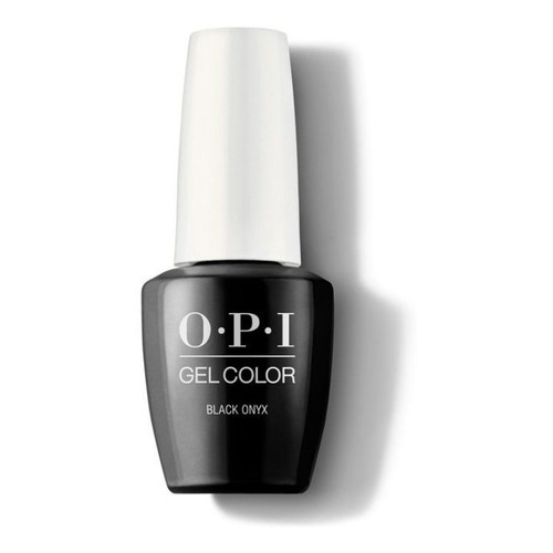 Opi Semipermanente Gelcolor black onyx 15ml color negro