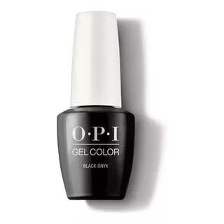 Opi Semipermanente Gelcolor Black Onyx 15ml Color Negro