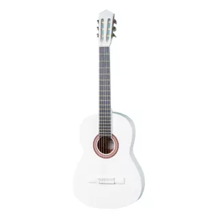 Guitarra Clásica Vego G02 Para Diestros Blanca