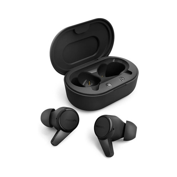 Auriculares Bluetooth Philips Tat1207 True Wireless Negros