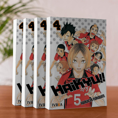 Manga Haikyu!! - Tomo 4 - Ivrea Argentina