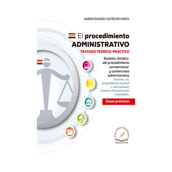 Procedimiento administrativo, de GABINO EDUARDO CASTREJON GARCIA., vol. 1. Editorial Flores Editor, tapa dura en español, 2022