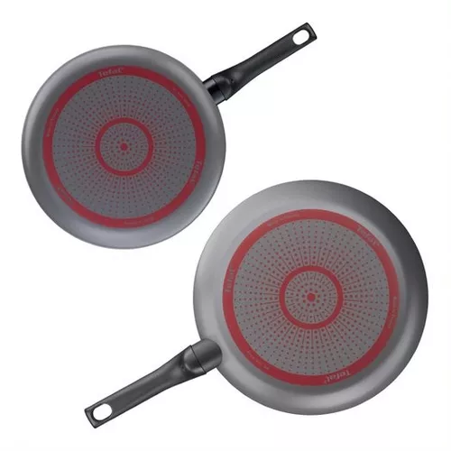 Pack Sartenes X2 22 y 28 cm y Cazos X2 16 y 20 cm TEFAL Ingenio Easy Cook  and Clean con 1 Mango Extraíble