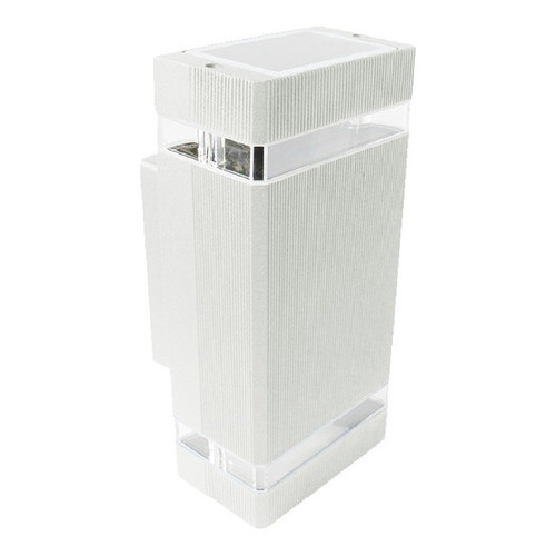 Aplique Bidireccional Exo 2 Blanco Iluminacion Exterior Gu10