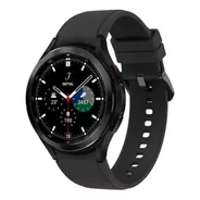 Samsung Galaxy Watch4 Classic (bluetooth) 1.4  Caja 46mm De  Acero Inoxidable  Black, Malla  Black De  Fluoroelastómero Y Bisel  Black De  Acero Inoxidable Sm-r890