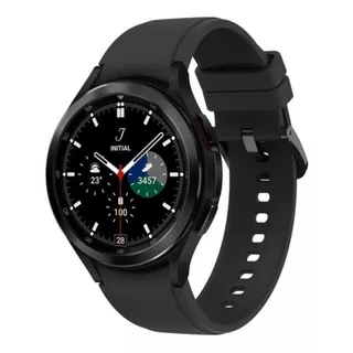 Samsung Galaxy Watch4 Classic (bluetooth) 1.4  Caja 46mm De  Acero Inoxidable  Black, Malla  Black De  Fluoroelastómero Y Bisel  Black De  Acero Inoxidable Sm-r890