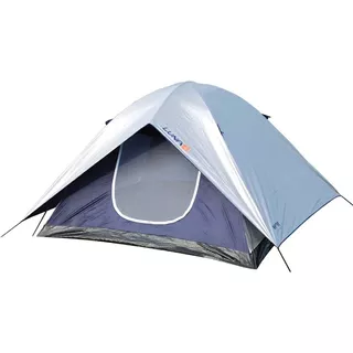 Barraca De Camping Para 4 Pessoas Impermeável Luna - Mor Cor Preto