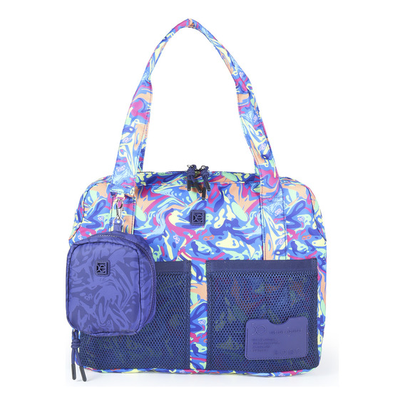 Bolsa Cloe Para Mujer Porta Laptop 15 PLG De Viaje Color Multicolor