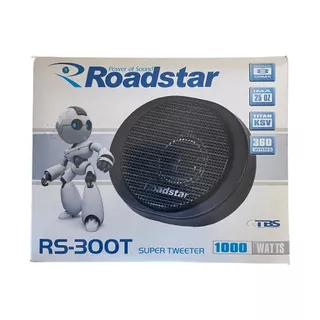 Tweeter Roadstar Rs-300t Com (crossover) Completo 