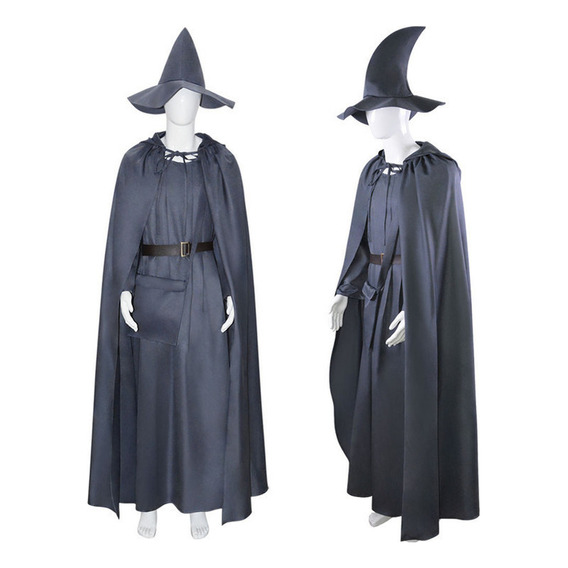 Lord Of The Ring Gandalf Sorcerer Thin Linen Cape Cosplay