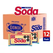 Soda Caja 12/160g - Galletas Dondé