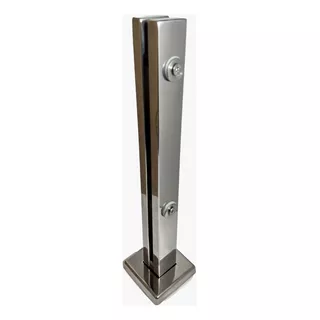 Coluna Torre 40cm Aço Inox 304 Guarda Corpo Sacada Corrimao