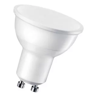 Lampara Dicroica Led Gu10 - 6 Watts Luz Blanco Cálido