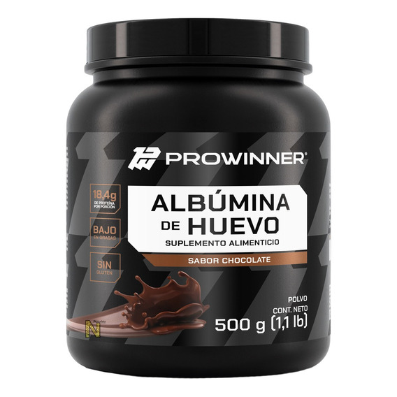 Albumina De Huevo (chocolate 500 Gr) Prowinner