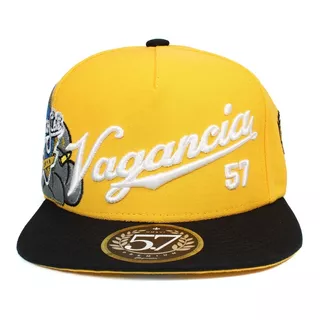 Gorra Cincopunto7 Vagancia Series Amarilla Premium 5.7