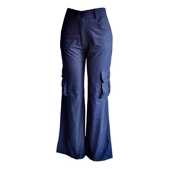 Pantalón Cargo Mujer Camuflado Moda