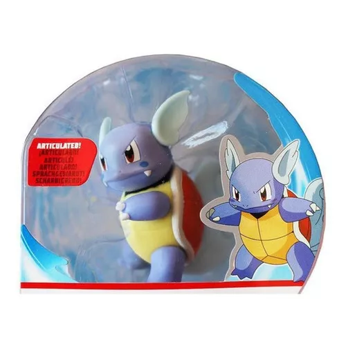 Boneco Pokémon Figura de Batalha Wartortle - SUNNY 2601 - Sunny - Brinquedos  e Games FL Shop